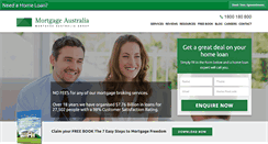 Desktop Screenshot of mortgageaustralia.com.au
